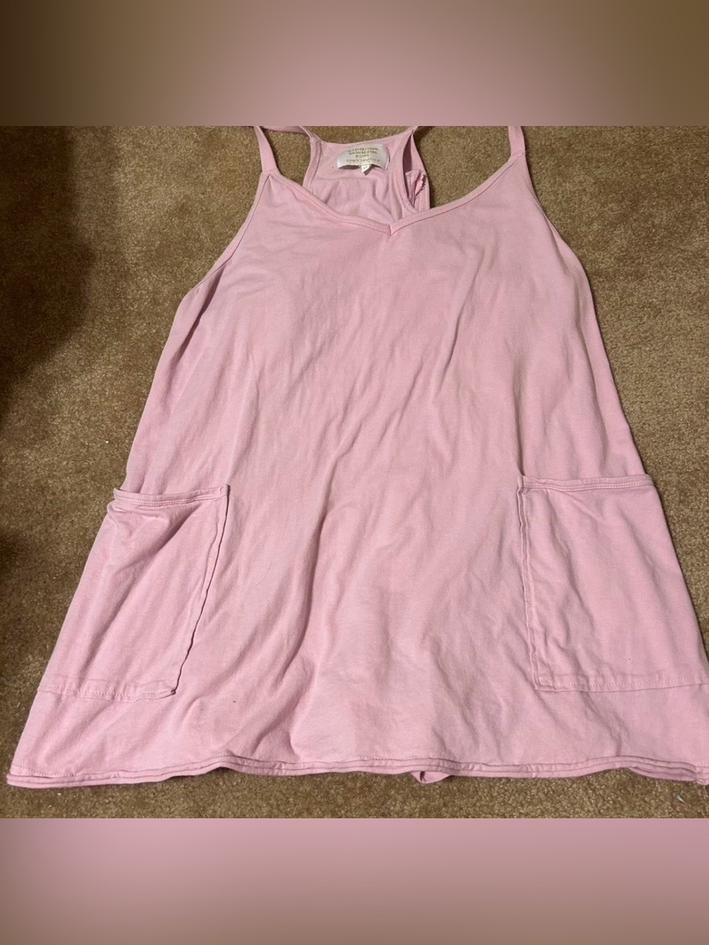 Simply Southern pink athlesiure dress